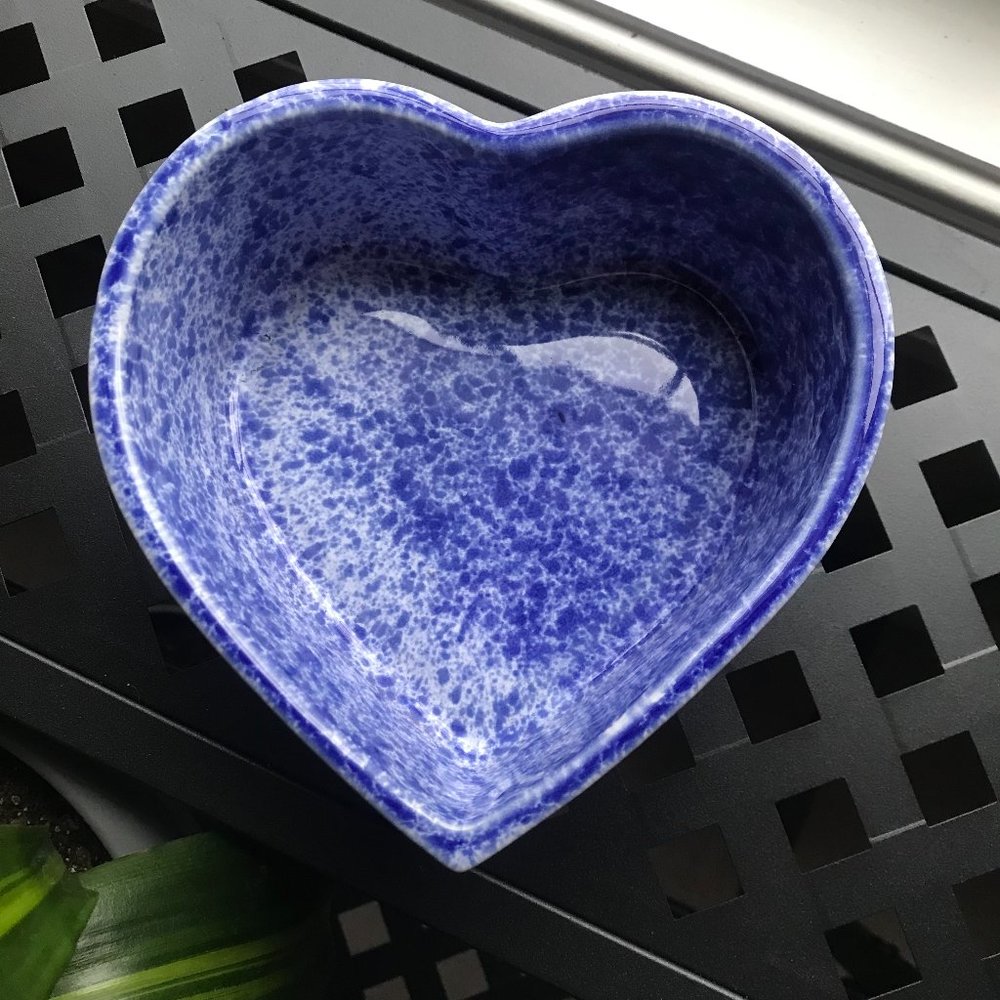 3 Piece Coche Stoneware Heart Shaped Oven Safe Baking Dish Set